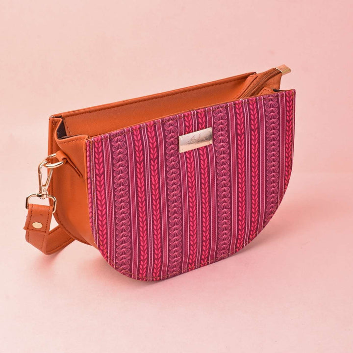 Handcrafted Vegan Leather Sling Bag