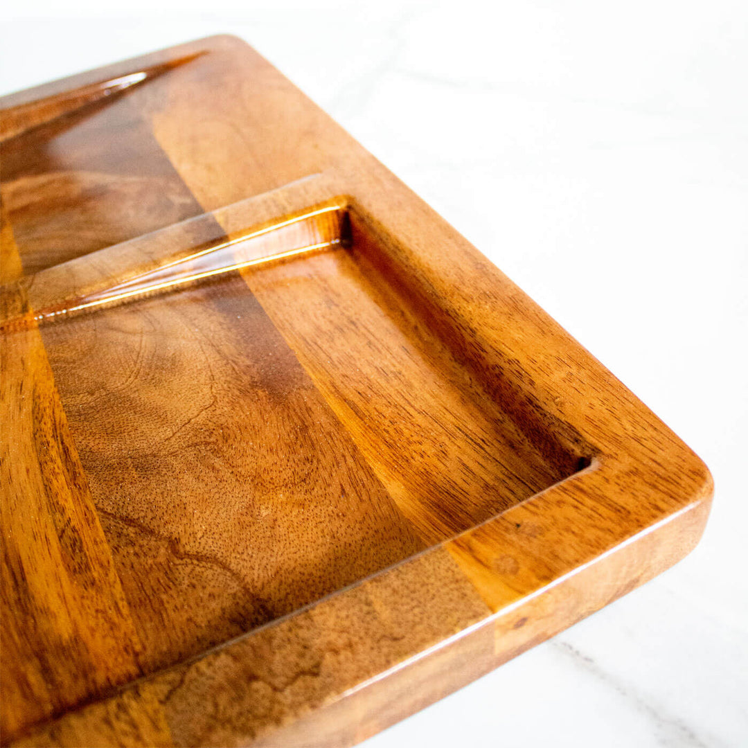 Handcrafted Mango Wood Cookie Platter