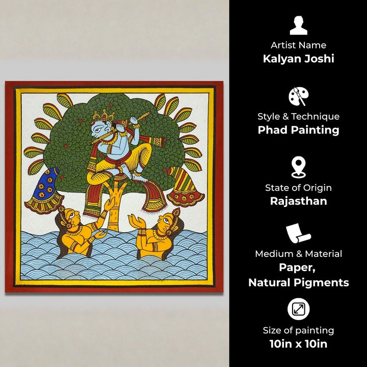 10 X 10 Inch | Small Paper Phad Painting