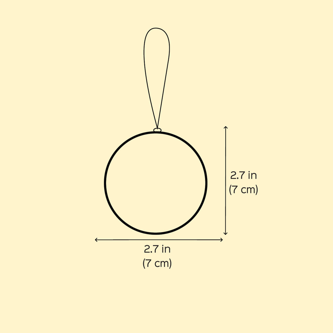 Handmade Peace Dove Felt Ornament For Christmas Tree Decoration