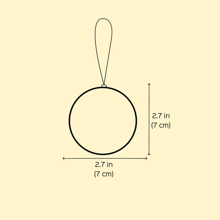 Handmade Peace Dove Felt Ornament For Christmas Tree Decoration