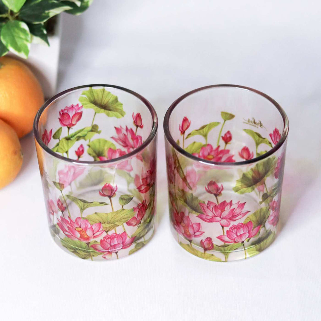 Delicate Printed Glasses I 330 ML