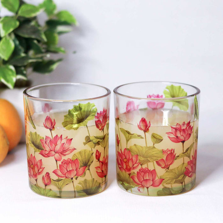 Delicate Printed Glasses I 330 ML