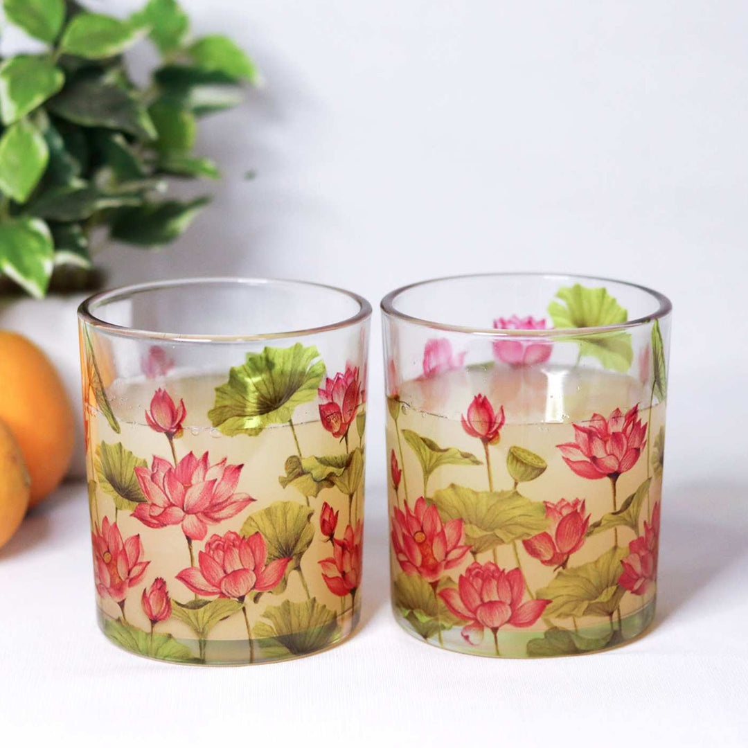 Delicate Printed Glasses I 330 ML