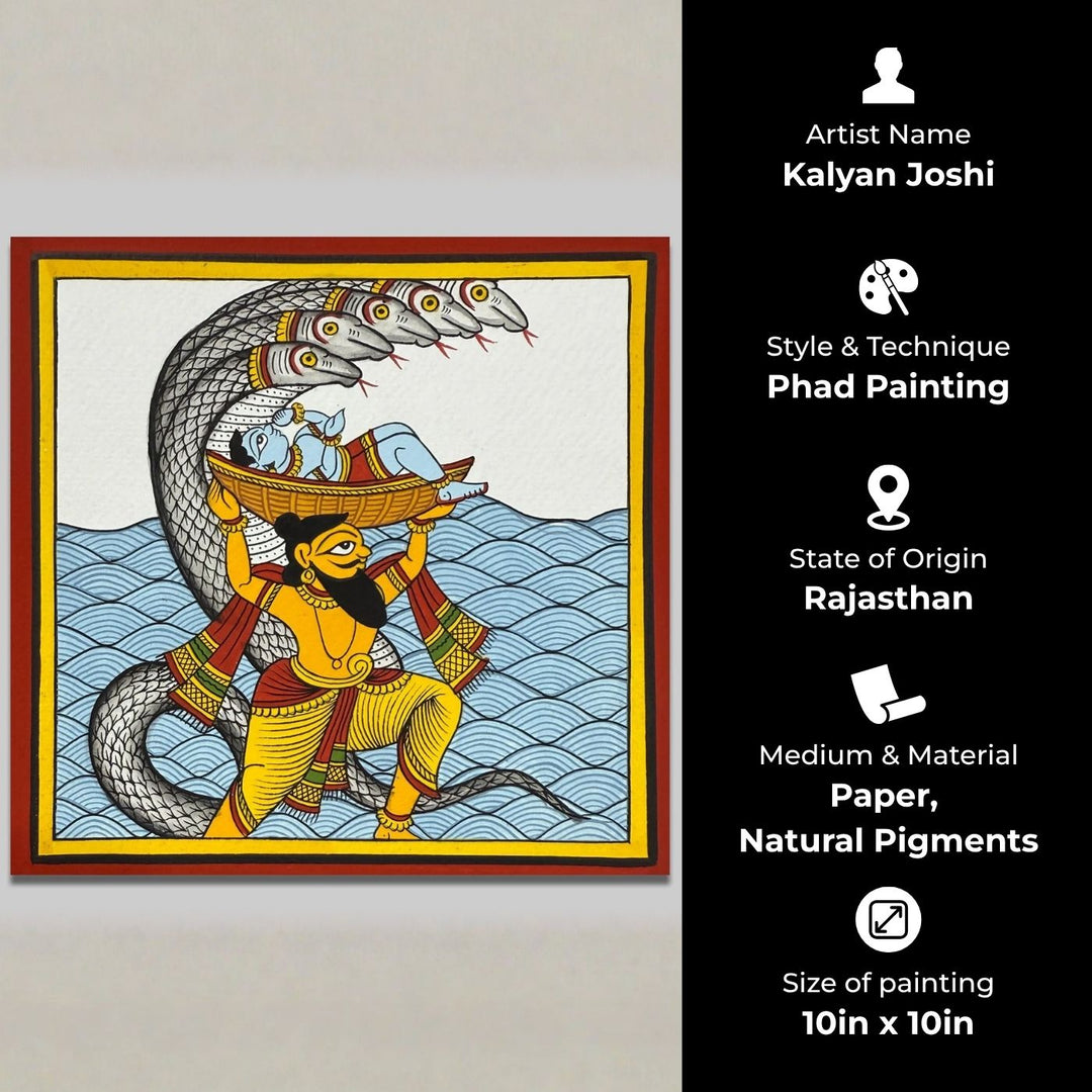 10 X 10 Inch | Small Paper Phad Painting