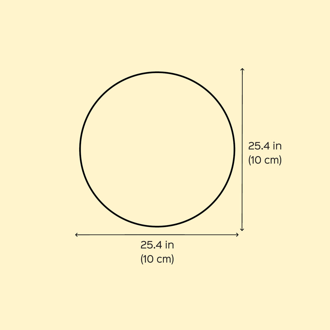 Handmade Floral Sheep Theme Felt Wall Hoop