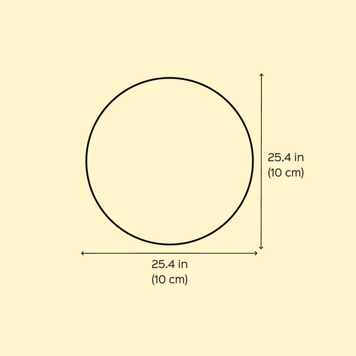 Handmade Floral Sheep Theme Felt Wall Hoop