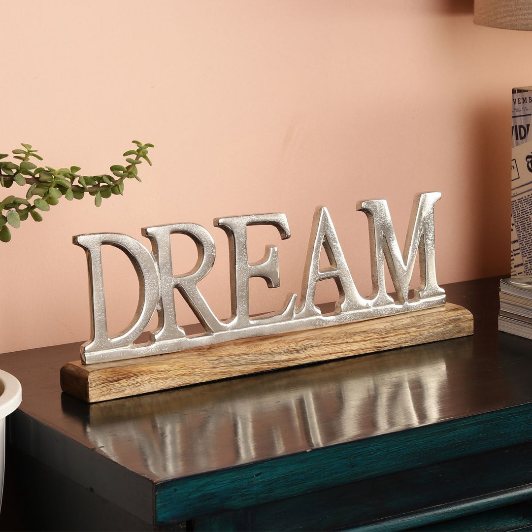 Handmade Silver 'Dream' Free Standing Showpiece