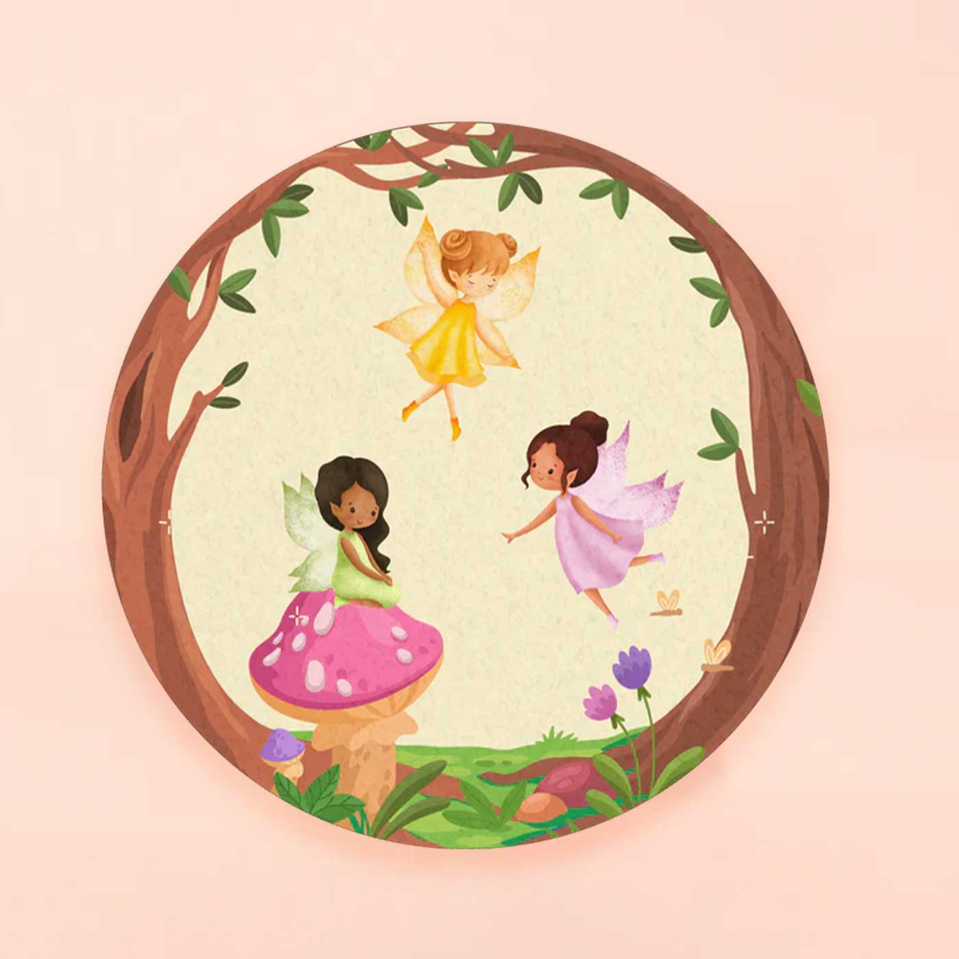 Buy Handmade Pixie Paradise Wooden Pinboard For Kids Online On Zwende