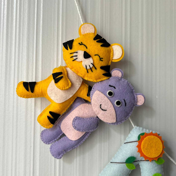 Personalized Baa Baa Barnyard Felt Bunting / Garland For Kids