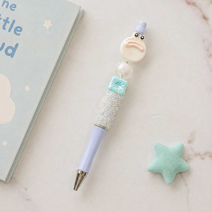Cute Character "Yellow Frog" Topper Pen For Kids