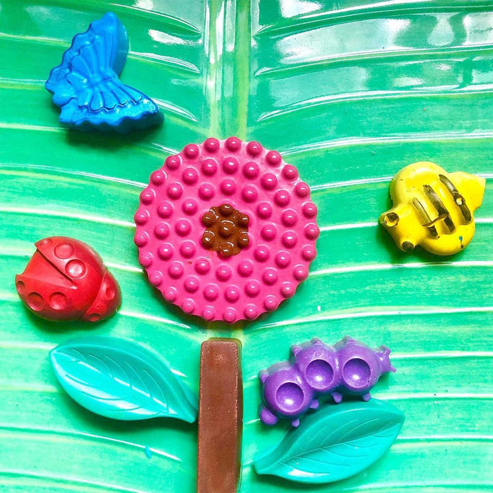 Handmade Non-Toxic Assorted Nature Crayons | Set Of 8