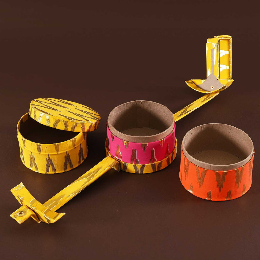 Handmade Tiffin Shaped Paper Gift Box