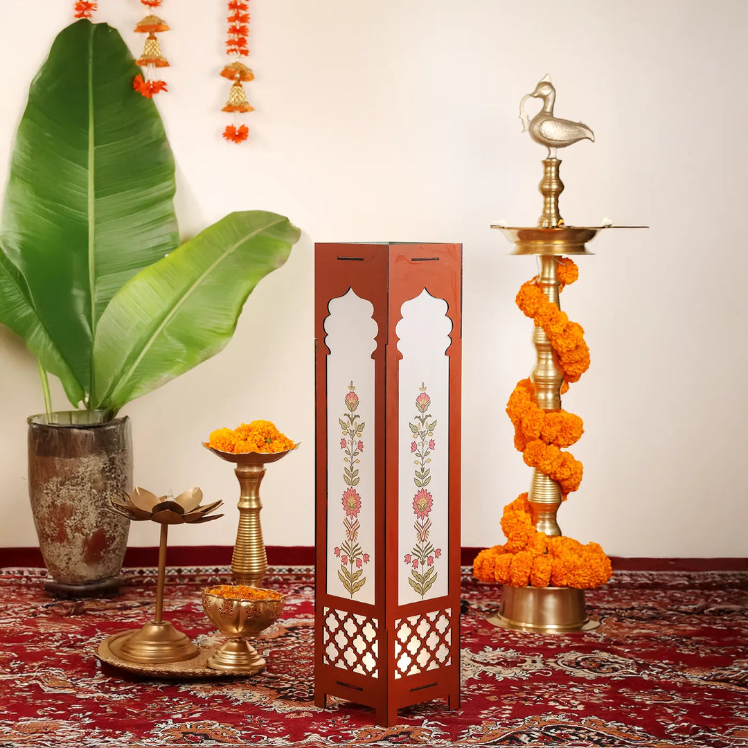 Handmade Decorative Devali Wooden Kandil