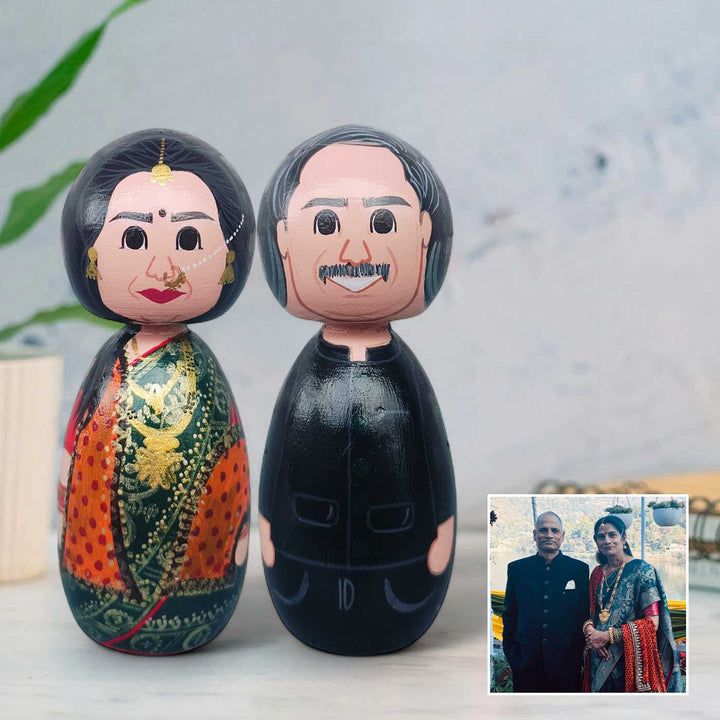 Photo Personalized Wooden Peggy Doll