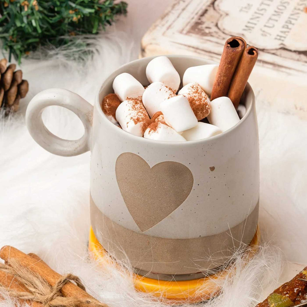 Handmade Latte Love Affair Ceramic Mug