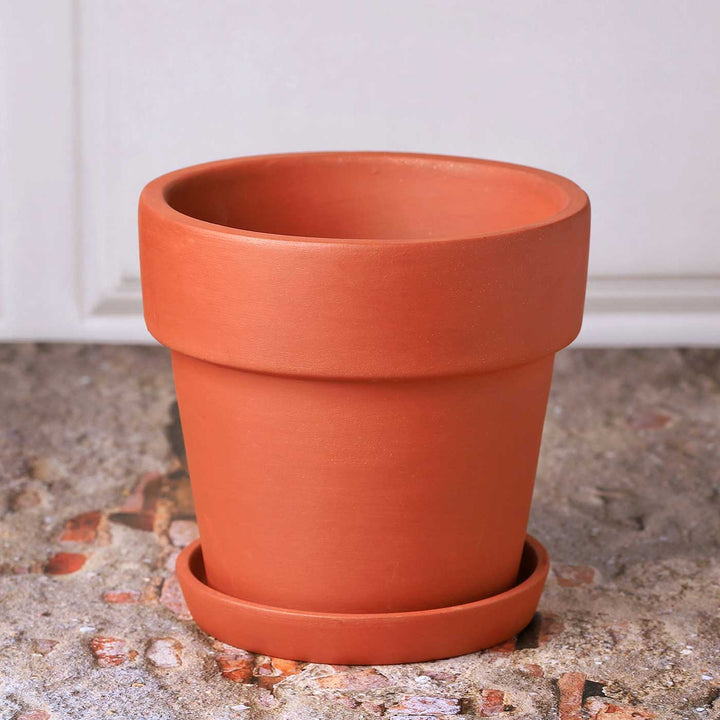 Handmade Small 4.5 Inch Gamala Planter Terracotta Planter Pot