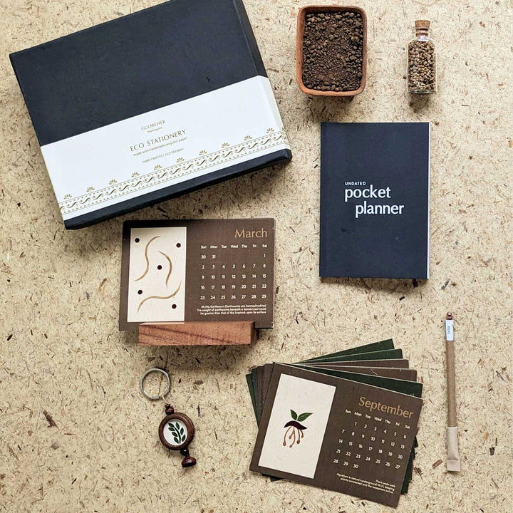 Eco-Friendly Starter 2025 Gift Hamper | Set Of 8