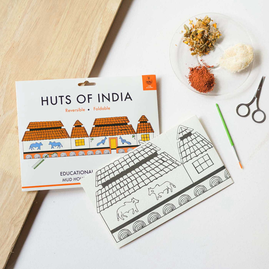 Mud Houses Of Jarkhand | Hut Making DIY Kit