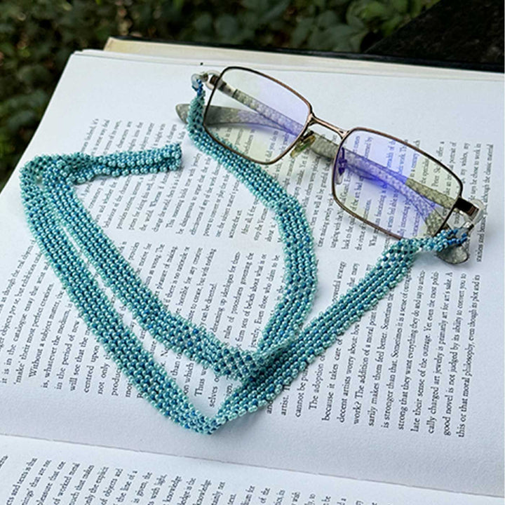 Handmade Beaded Blue Point Patti Spectacle / Eye Glass Chain