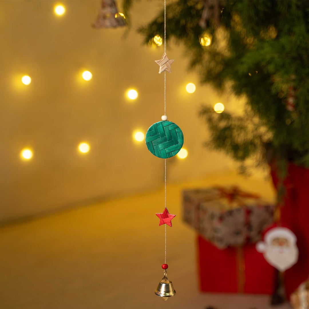 45 Inch | Handmade Bamboo Starmoon Decorative Hanging