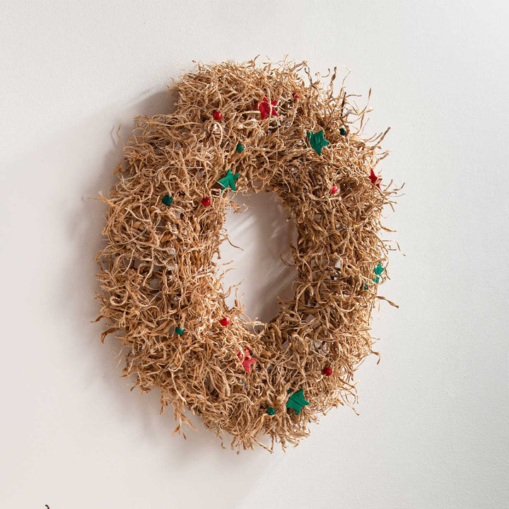 Lightweight Ecofriendly Banana Frill Wreath
