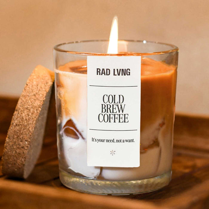 Hand Poured Cold Brew Coffee OG Scented Soy Wax Candle
