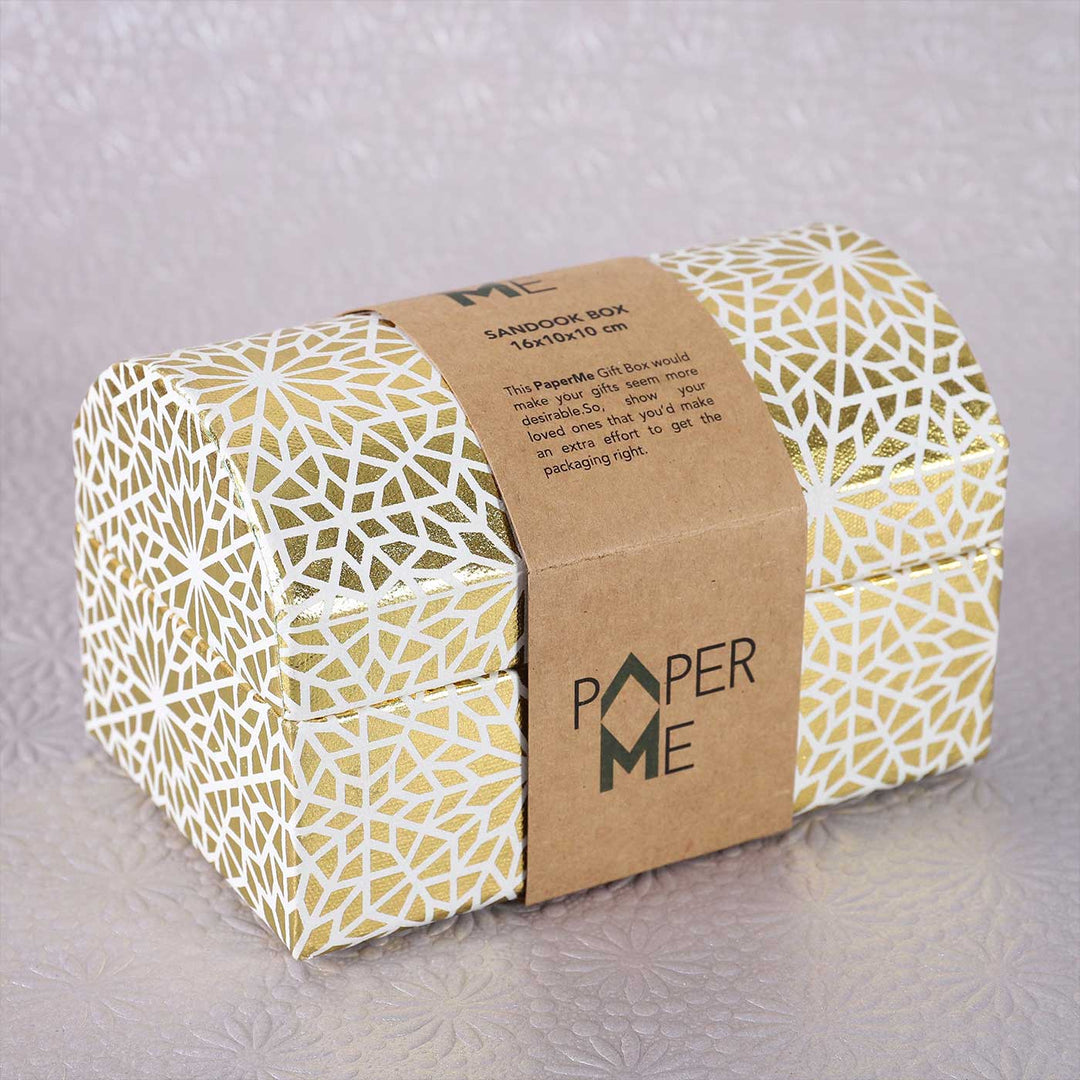 Handmade Mosaic Design Sandook Paper Gift Box