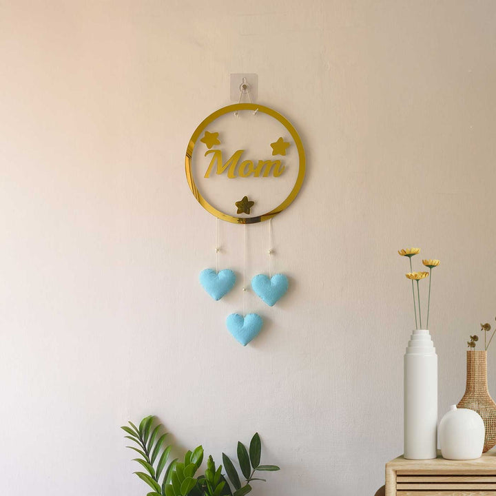 Handmade Mom Heart Theme Felt Hanging