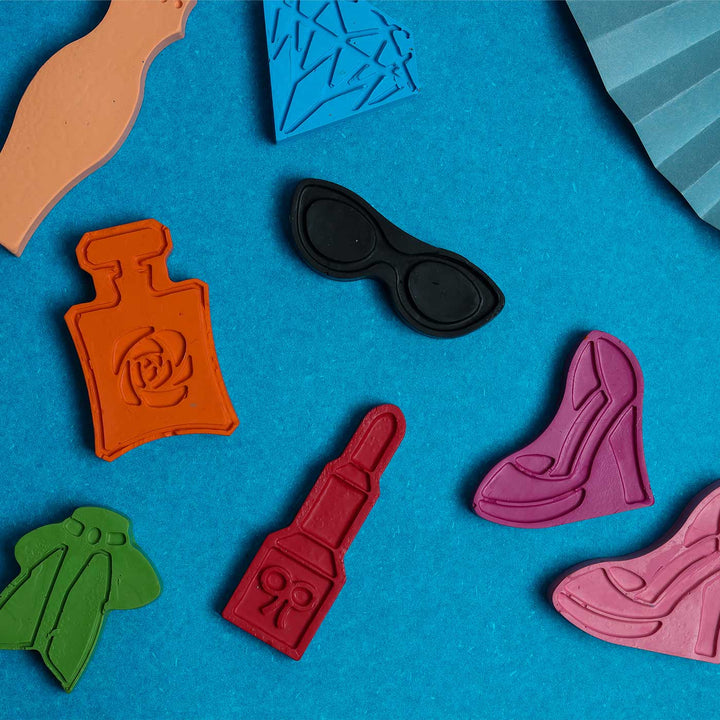 Handmade Non-Toxic Barbie Theme Crayons | Set Of 8
