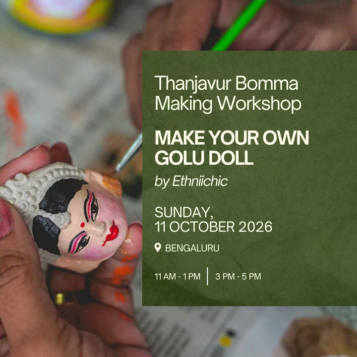 Traditional Thanjavur Golu Bommai (Doll) Workshop