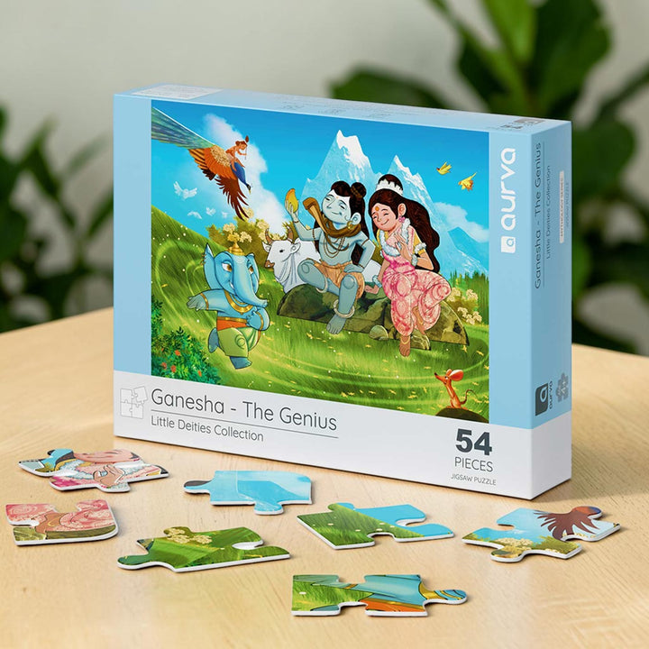 Ganesha | The Genius Mythology Puzzle | 54 Pieces