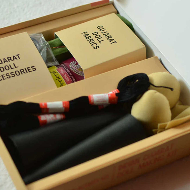 Gujarati Couple | Indian Traditional Doll DIY Kit
