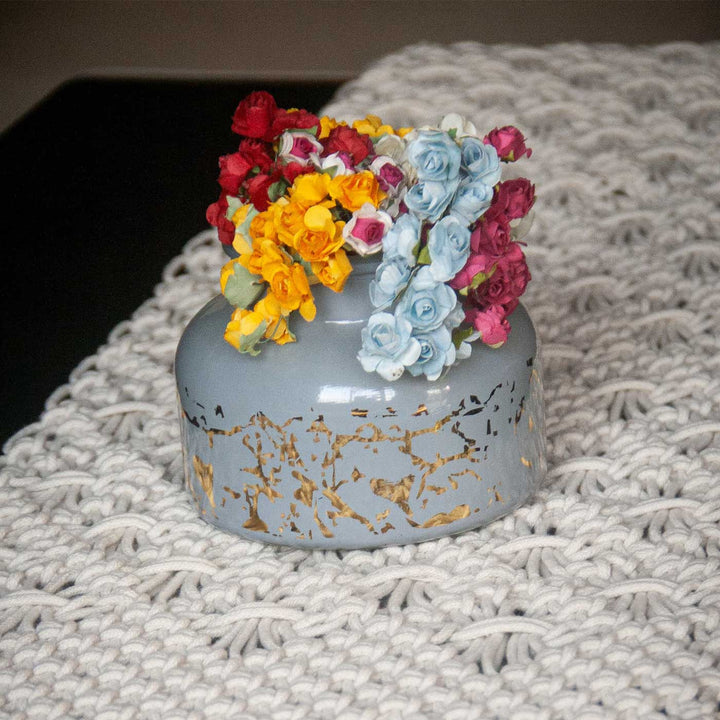 Handmade Macrame Stripe Design Cotton Table Runner