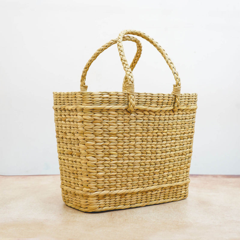 Handcrafted Kauna Grass Grocery Bag