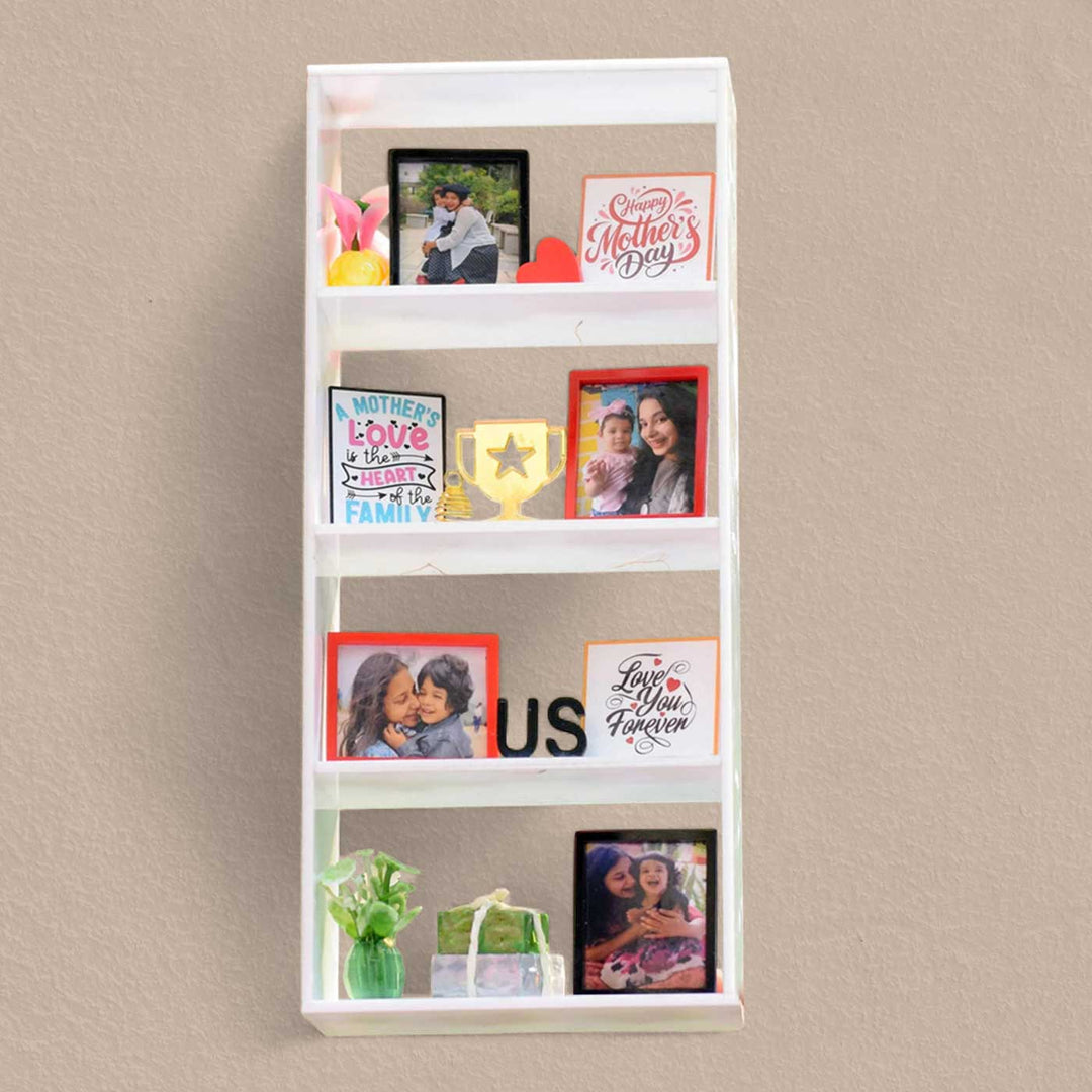 Photo Personalized Handmade Miniature Rack MDF Decorative Plaque For Mom
