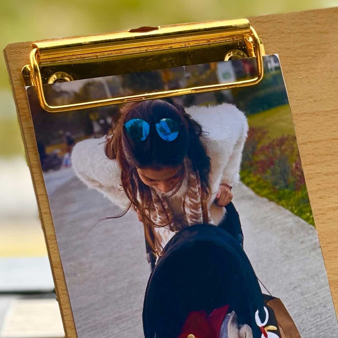 Photo Personalized "Mumma" Theme MDF Wood Clipboard For Mothers