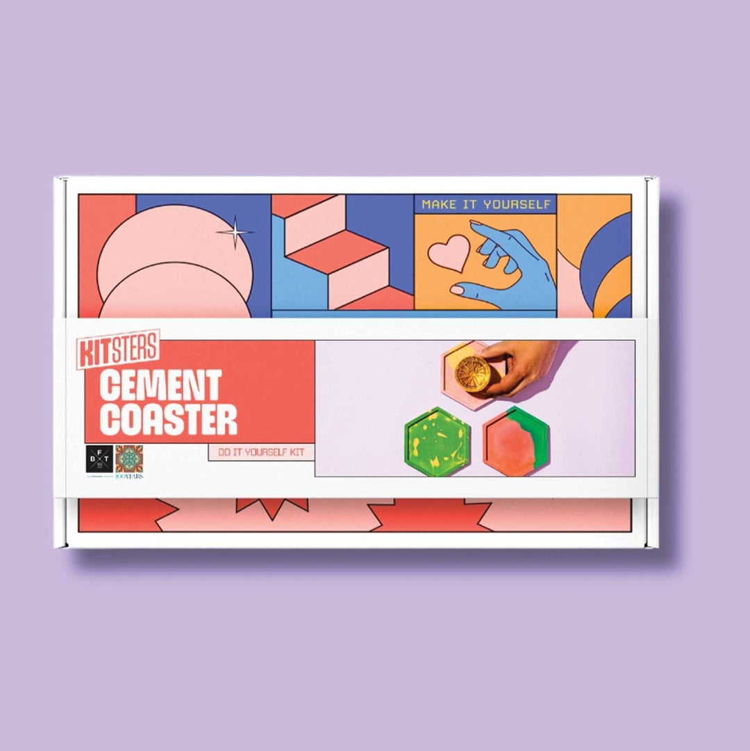 Cement Coaster Making DIY Kit