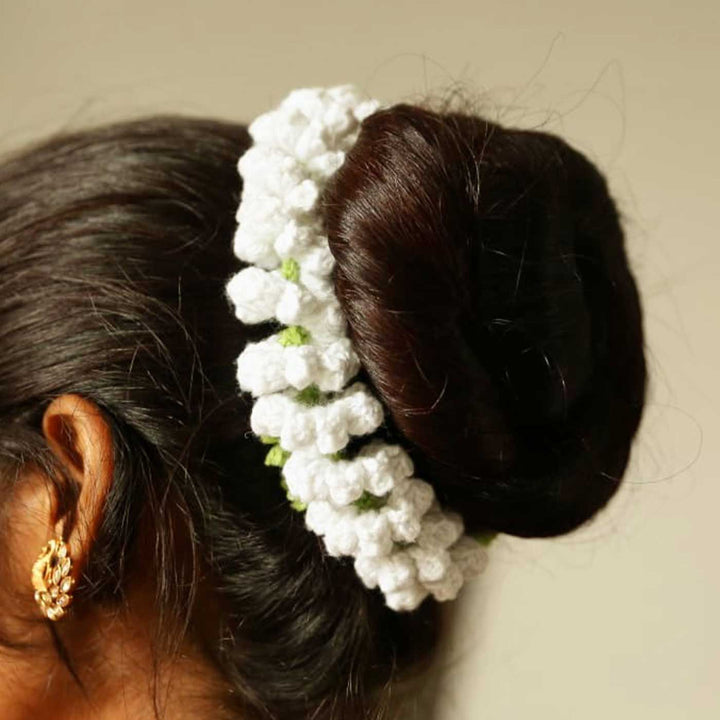 Handmade Crochet Garja Design Acrylic Yarn Head Band