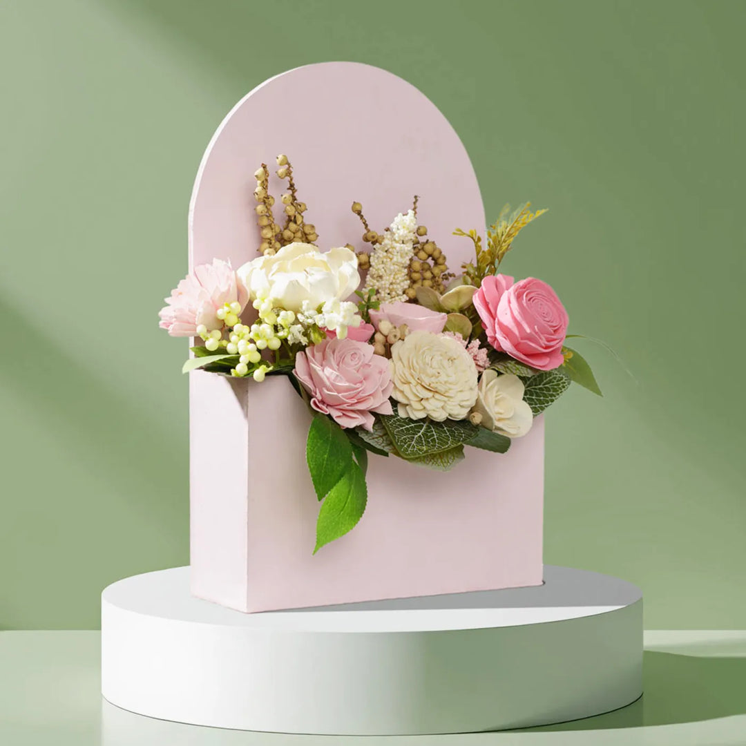 Handmade Rose Riwayat Shola Flower Centerpiece
