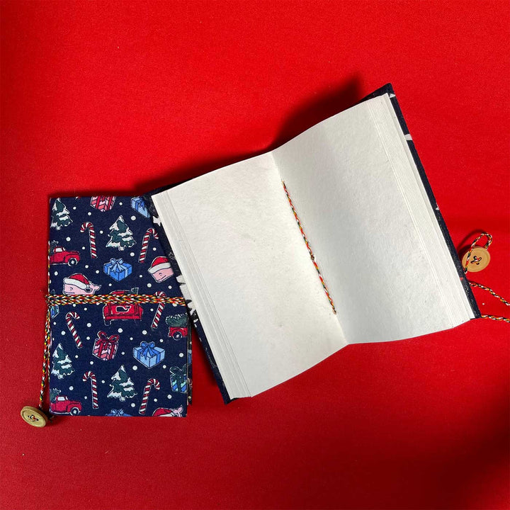 Handmade Winter Wonderland Christmas Hamper | Includes Diary, Mug, Hot Chocolate, Snowman, Hanging Sock, Hangings And Box