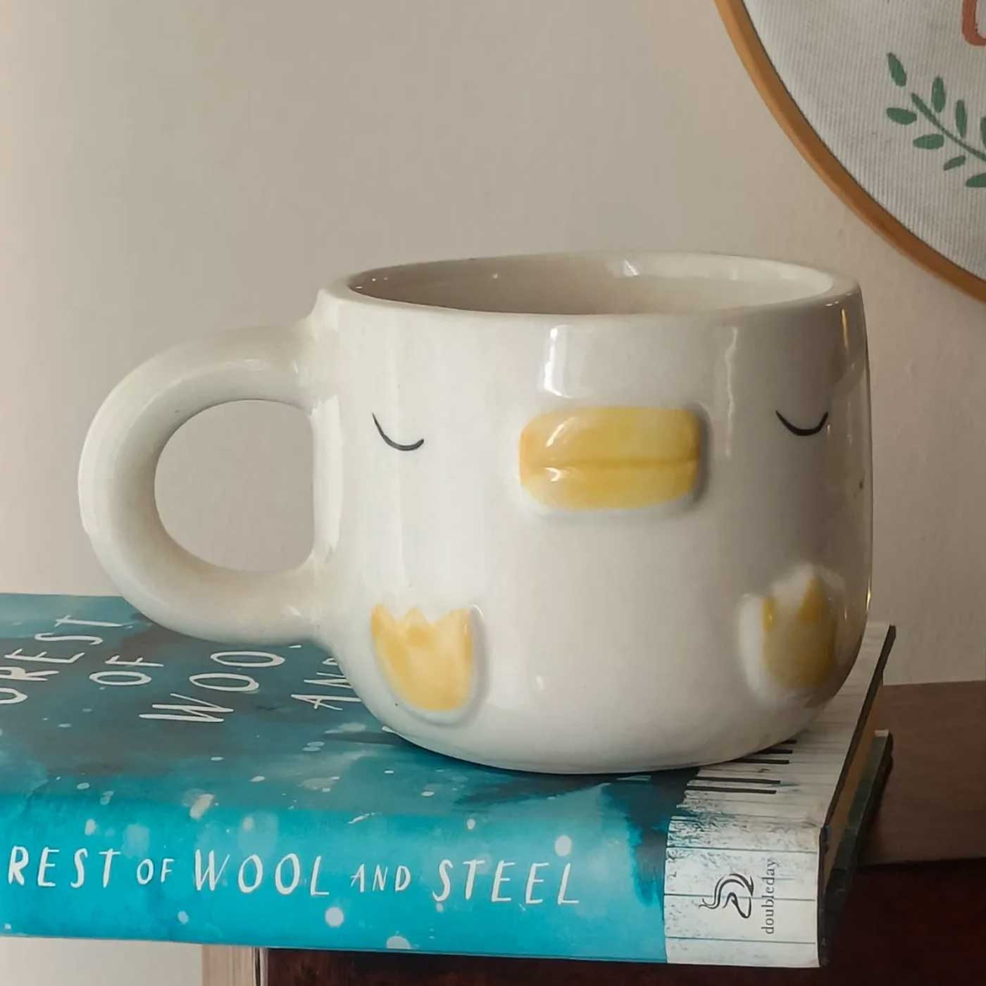 Buy Handmade Quacky Duck Ceramic Mug Online On Zwende