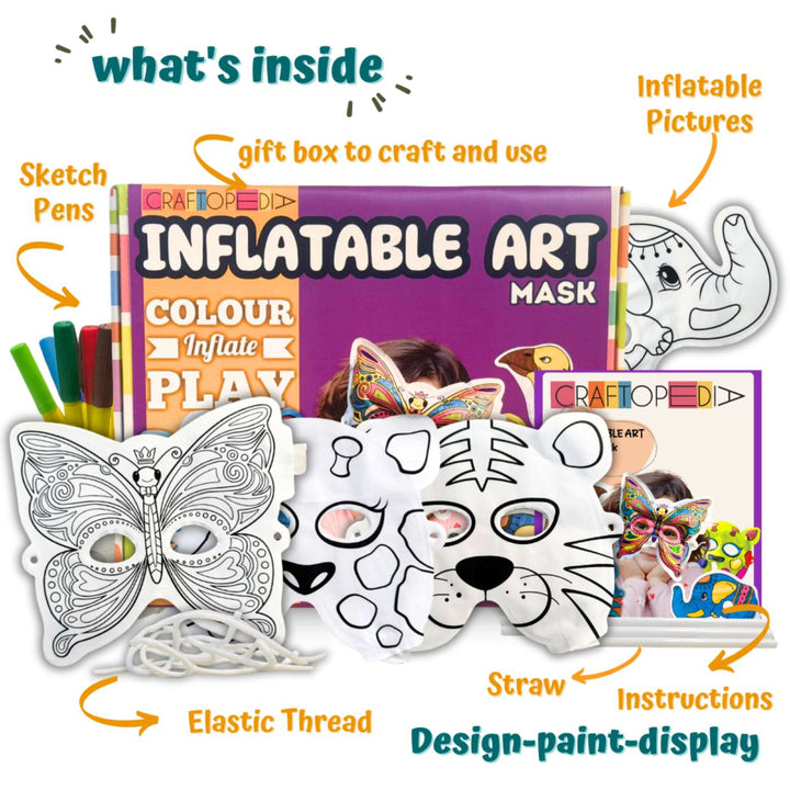 Inflatable Masks Theme Painting DIY Kit