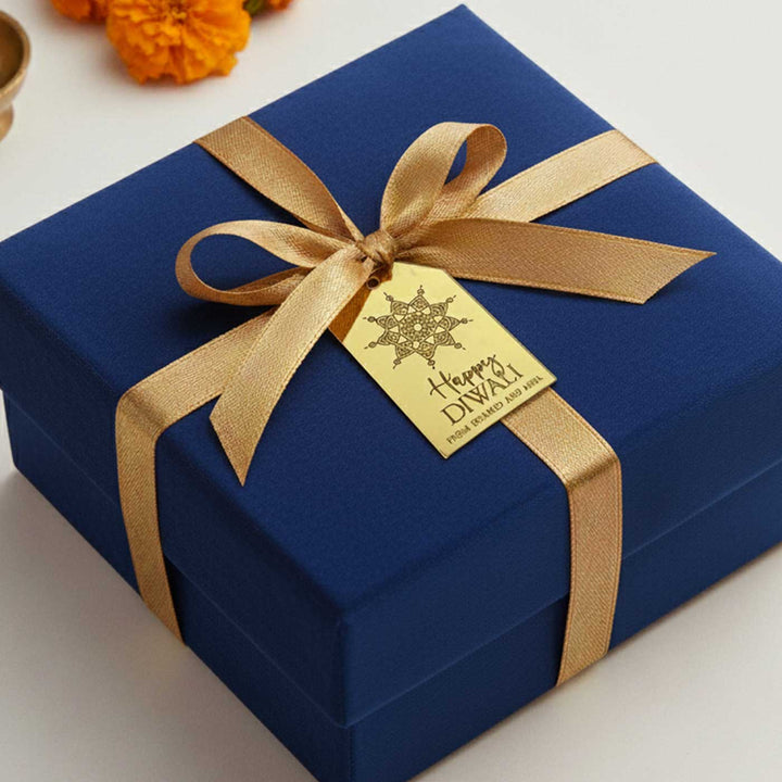 Personalized Engraved Acrylic Diwali Gift Tags | Set Of 10