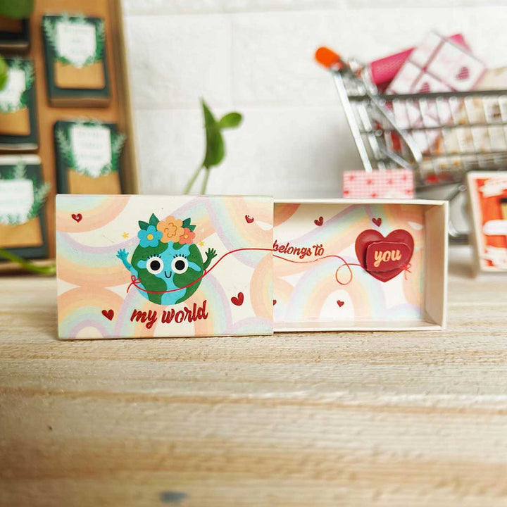 My World Belongs To You Fridge Magnet | Valentine’s Gifting