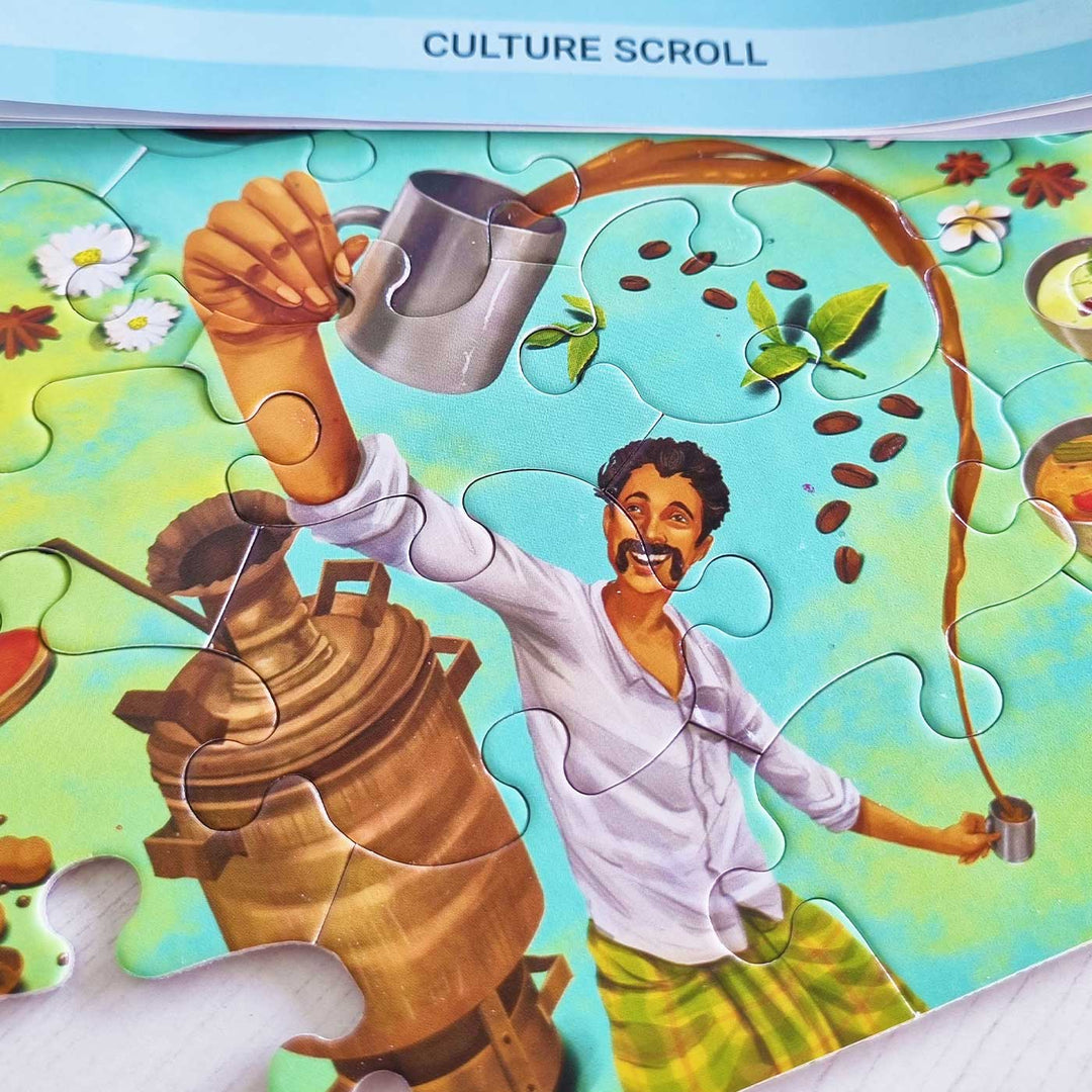 Melting Pot | South Indian Gastronomy Lifestyle Puzzle | 100 Pieces