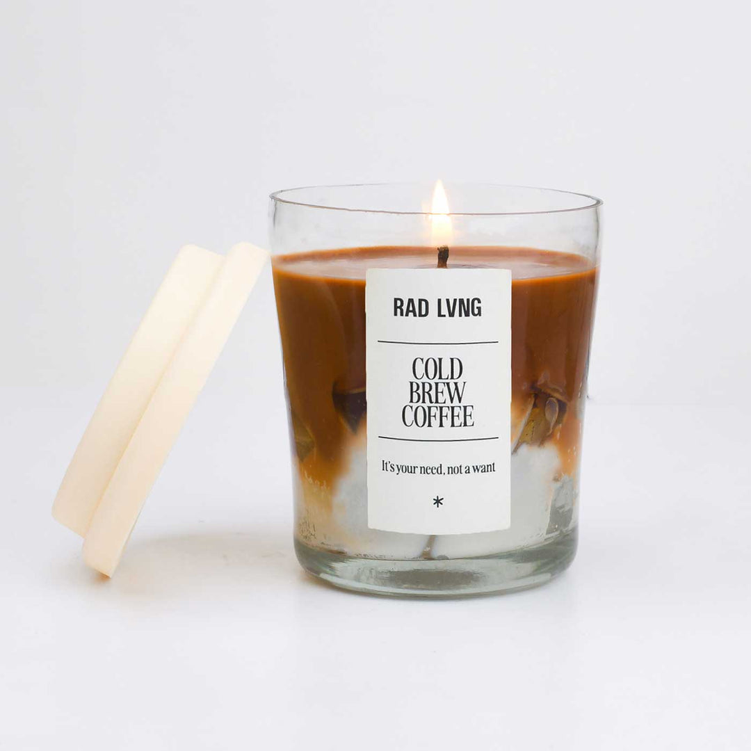 Hand Poured Cold Brew Coffee Grande Scented Soy Wax Candle