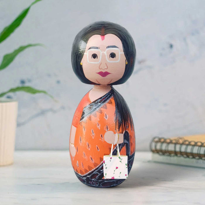 Photo Personalized Wooden Peggy Doll