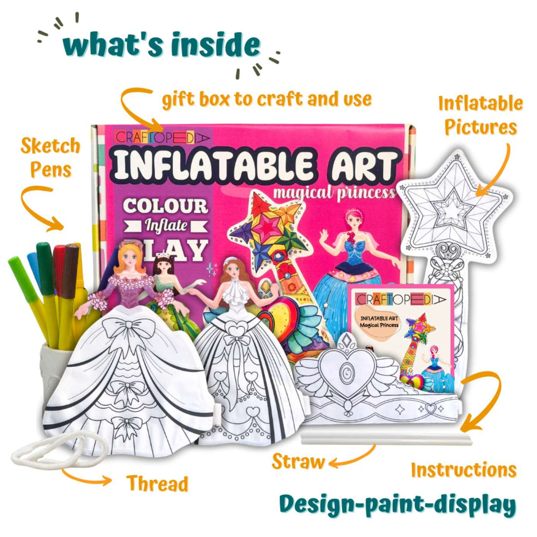 Inflatable Magical Princess Theme Painting DIY Kit