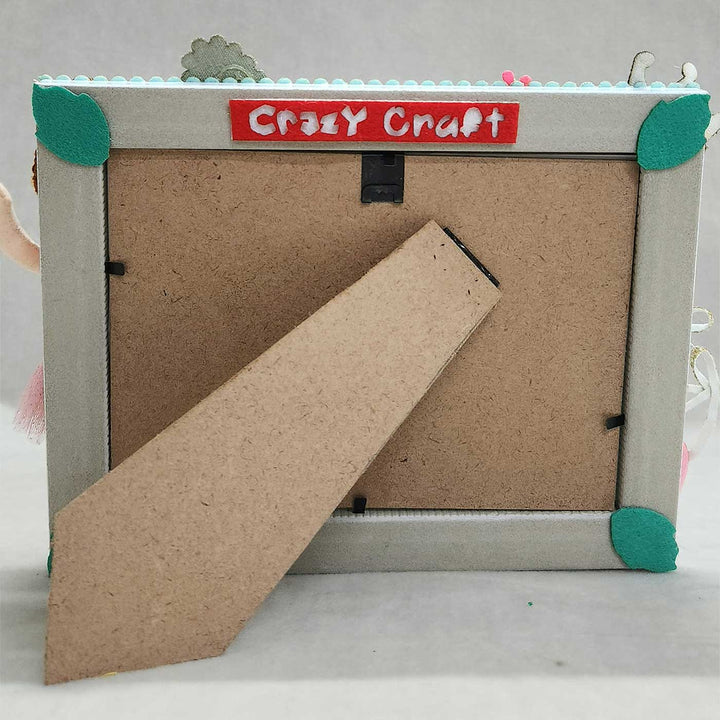 Personalized Dancing Ballerina Theme Felt Photo Frame